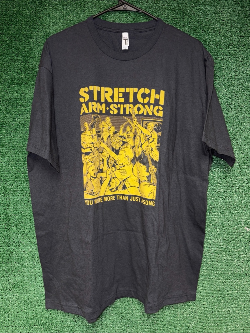 Stretch Armstrong Gray Shirt XL Punk Hardcore Band Tees